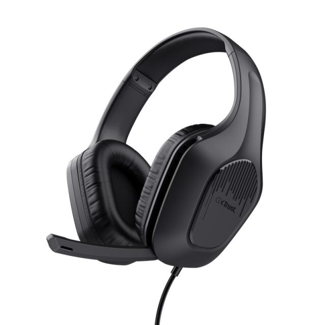 Trust - GXT 415 Zirox Auriculares Alámbrico Diadema Juego Negro