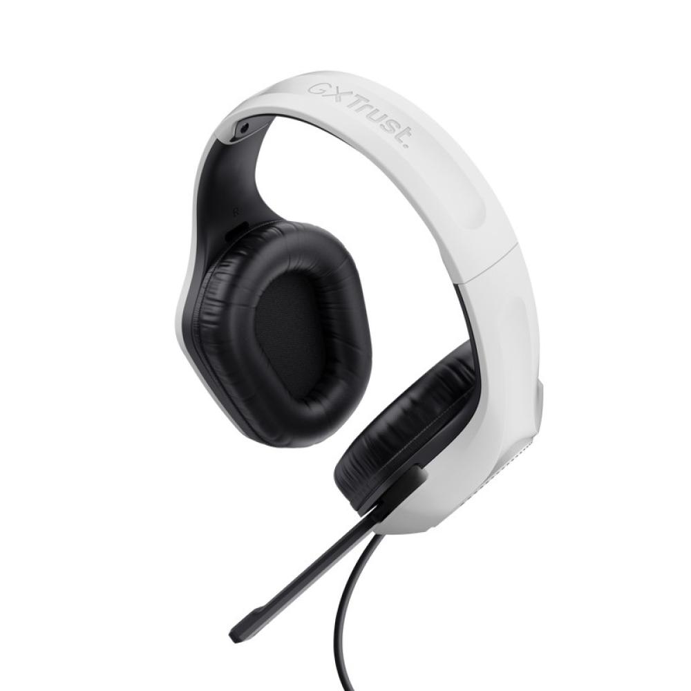Trust - GXT 415W Zirox Auriculares Alámbrico Diadema Juego Blanco
