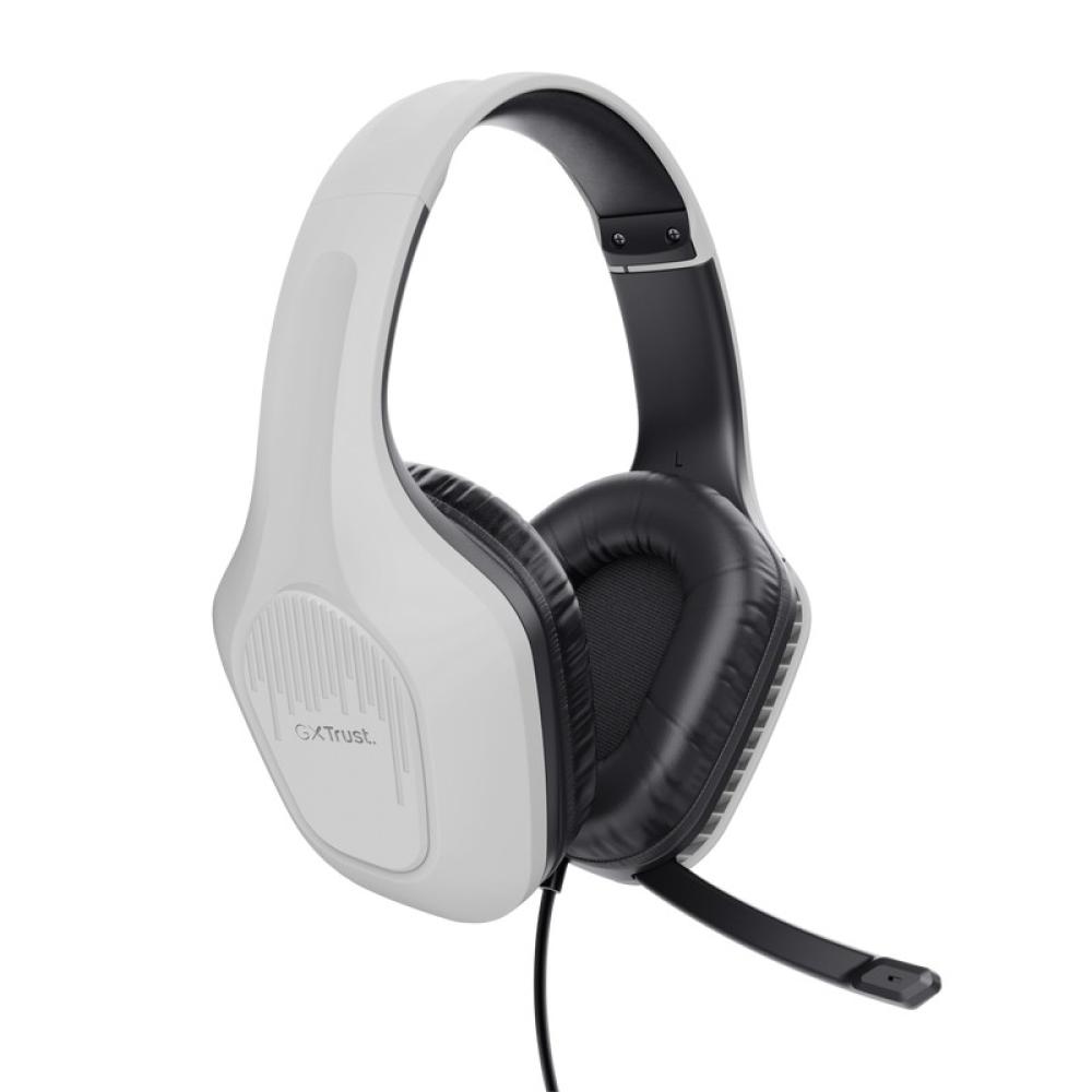 Trust - GXT 415W Zirox Auriculares Alámbrico Diadema Juego Blanco
