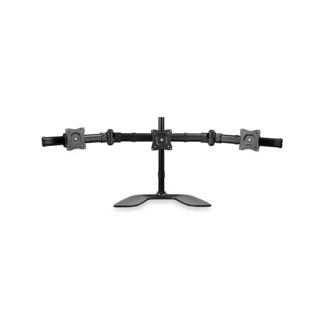 StarTech.com - Brazo de Soporte VESA Articulado de 3 Monitores hasta de 27 Pulgadas - Base para Monitores de Ordenador