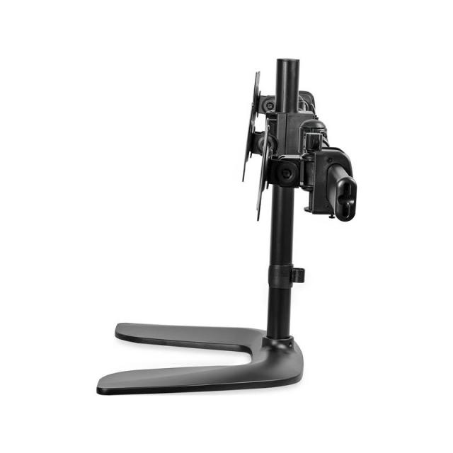 StarTech.com - Brazo de Soporte VESA Articulado de 3 Monitores hasta de 27 Pulgadas - Base para Monitores de Ordenador