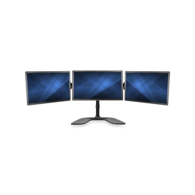 StarTech.com - Brazo de Soporte VESA Articulado de 3 Monitores hasta de 27 Pulgadas - Base para Monitores de Ordenador