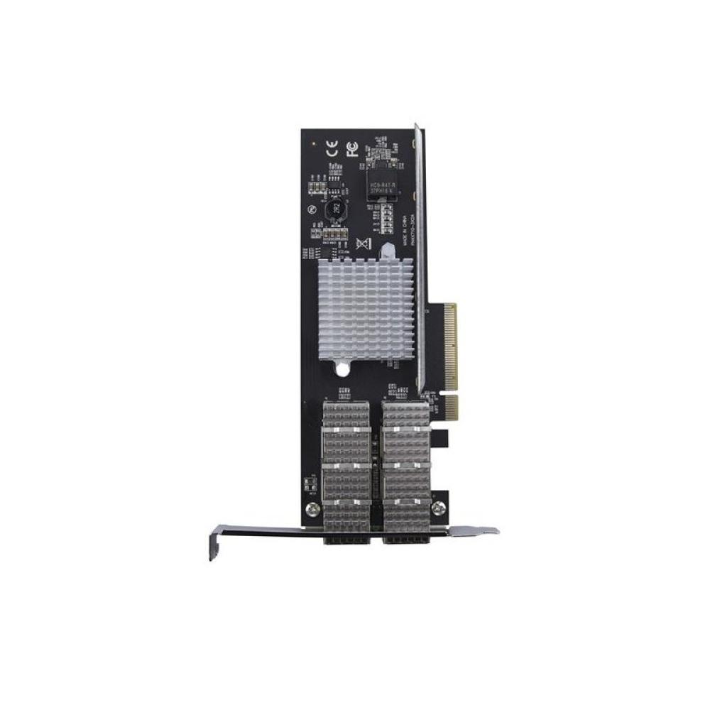 StarTech.com - Tarjeta de Red QSFP+ 40G 2 Puertos - Adaptador Convergente QSFP+ Abierto Intel XL710 - NIC PCIe 40 Gigabit Ethern