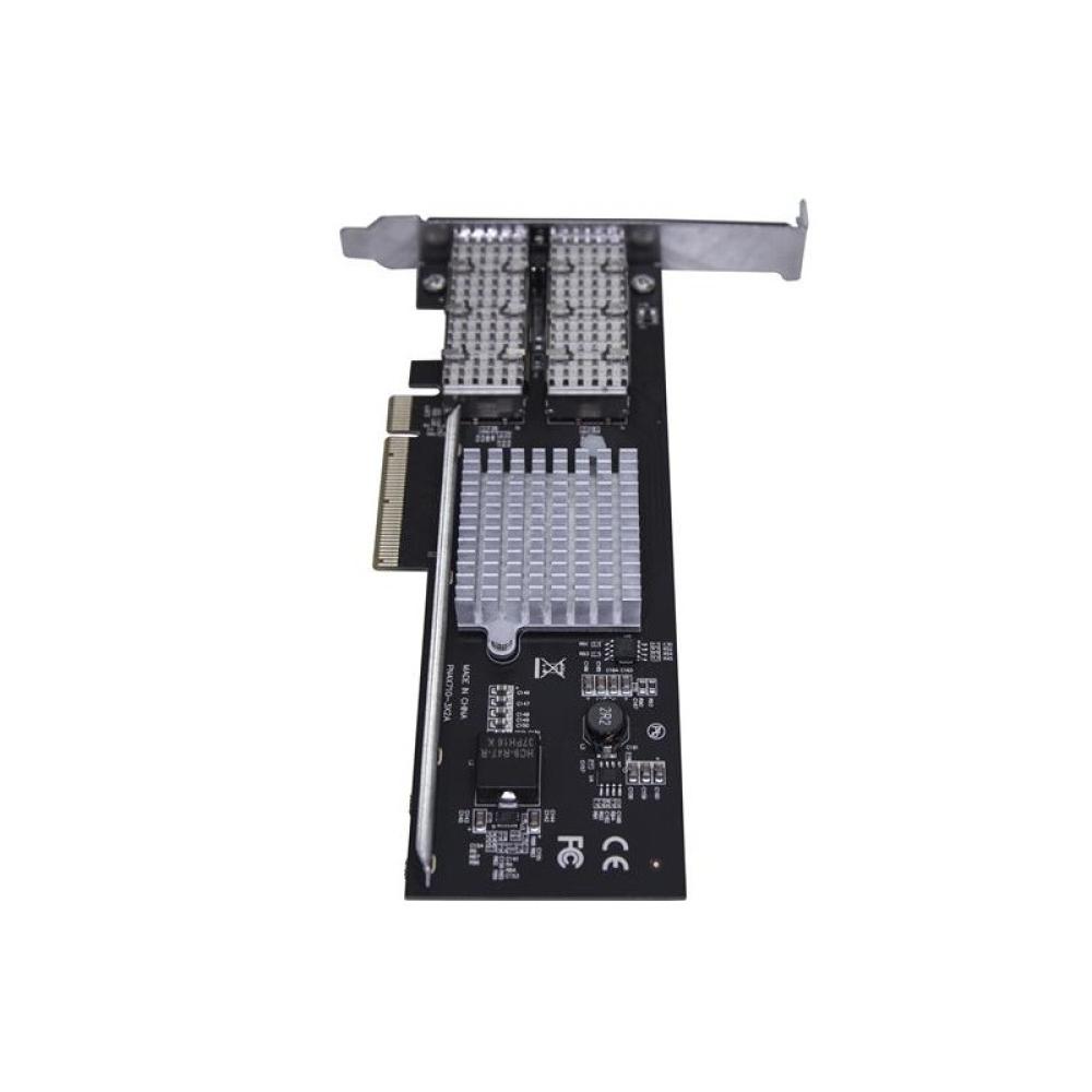 StarTech.com - Tarjeta de Red QSFP+ 40G 2 Puertos - Adaptador Convergente QSFP+ Abierto Intel XL710 - NIC PCIe 40 Gigabit Ethern