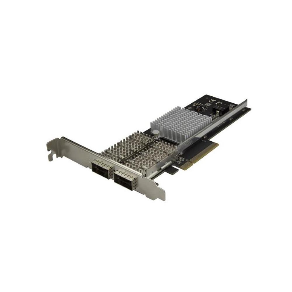 StarTech.com - Tarjeta de Red QSFP+ 40G 2 Puertos - Adaptador Convergente QSFP+ Abierto Intel XL710 - NIC PCIe 40 Gigabit Ethern
