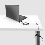 StarTech.com - NBLWK-LAPTOP-LOCK cable antirrobo Negro, Plata 2 m