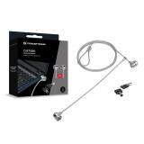 Conceptronic - CNBSLOCK15T cable antirrobo Plata 1,5 m