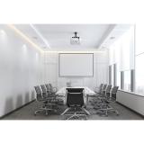 Neomounts - CL25-530BL1 Soporte de techo para proyector - alt. 25,5 cm - fácil montaje - movimiento completo