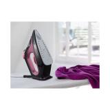 Braun - TexStyle 1 Plancha vapor-seco Suela de cerámica 2000 W Negro, Púrpura