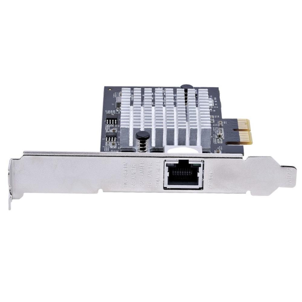 StarTech.com - Tarjeta PCIe Adaptadora de Red de 1 Puerto RJ45 10Gb para PC o Servidor, Tarjeta PCI Express Ethernet de 6 Veloci
