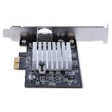 StarTech.com - Tarjeta PCIe Adaptadora de Red de 1 Puerto RJ45 10Gb para PC o Servidor, Tarjeta PCI Express Ethernet de 6 Veloci