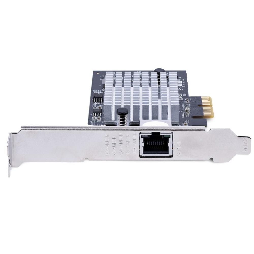 StarTech.com - Tarjeta PCIe Adaptadora de Red de 1 Puerto RJ45 10Gb para PC o Servidor, Tarjeta PCI Express Ethernet de 6 Veloci