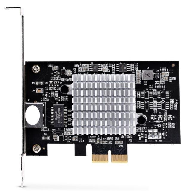 StarTech.com - Tarjeta PCIe Adaptadora de Red de 1 Puerto RJ45 10Gb para PC o Servidor, Tarjeta PCI Express Ethernet de 6 Veloci