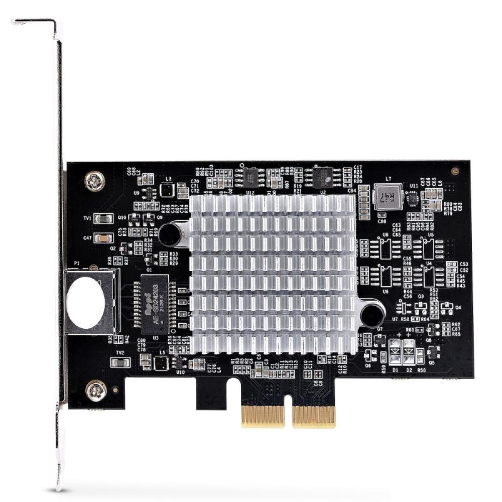 StarTech.com - Tarjeta PCIe Adaptadora de Red de 1 Puerto RJ45 10Gb para PC o Servidor, Tarjeta PCI Express Ethernet de 6 Veloci