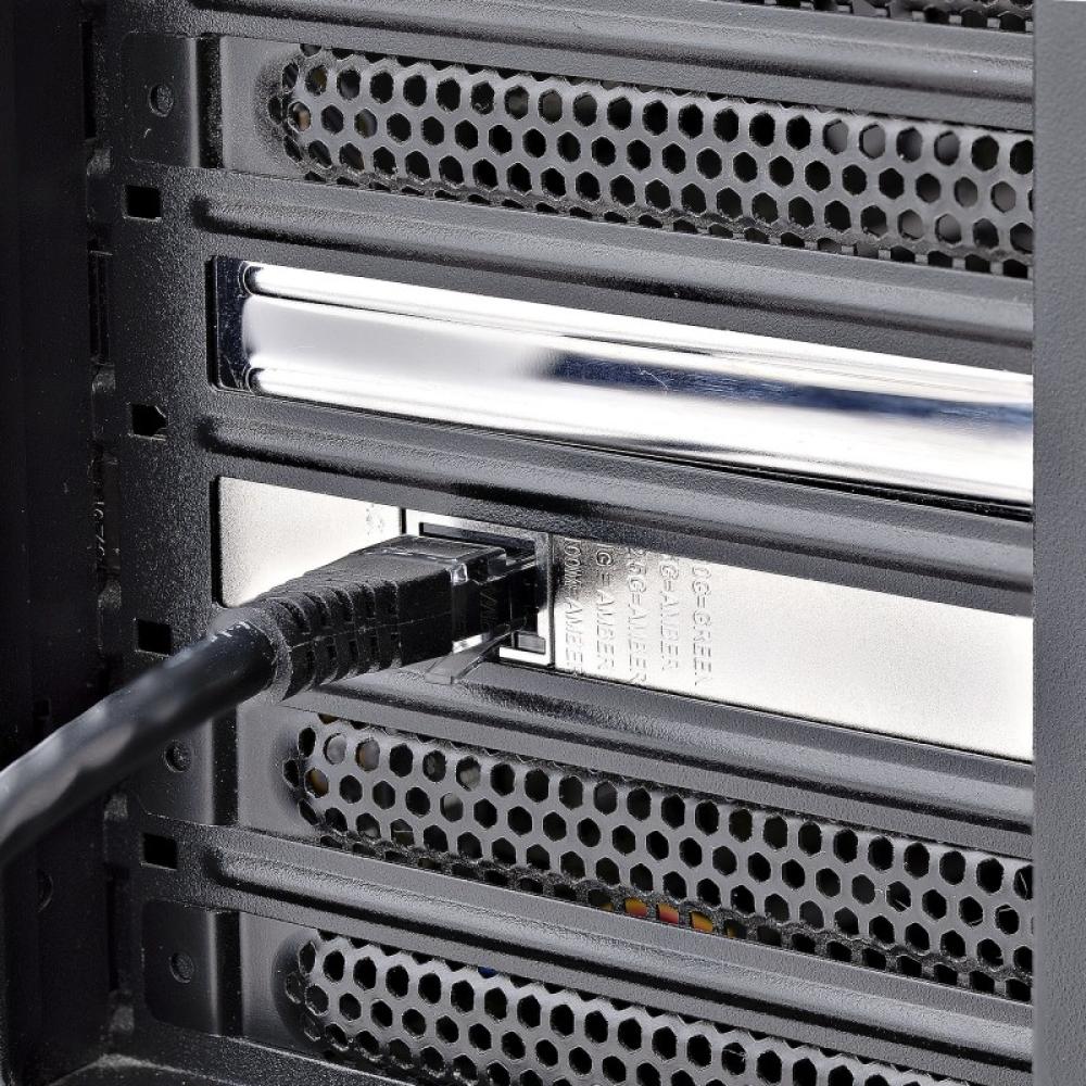 StarTech.com - Tarjeta PCIe Adaptadora de Red de 1 Puerto RJ45 10Gb para PC o Servidor, Tarjeta PCI Express Ethernet de 6 Veloci