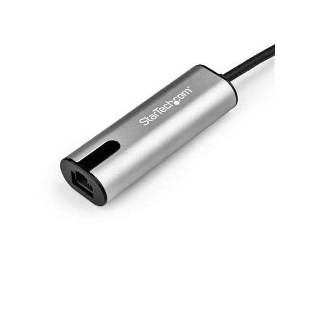 StarTech.com - Adaptador de Red Ethernet USB-C - Adaptador de Red LAN NIC Ethernet RJ45 NBASE-T USB Tipo C USB 3.0 de 2,5Gb - Co