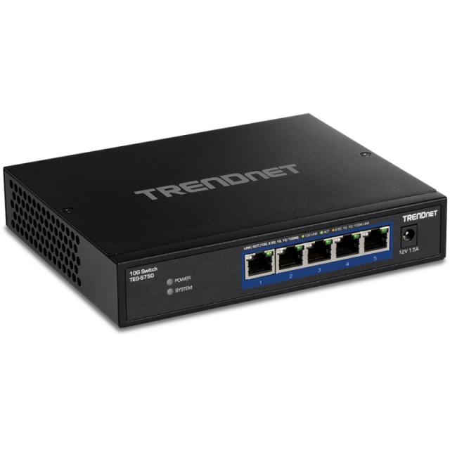 Trendnet - TEG-S750 switch 10G Ethernet (100/1000/10000) Negro