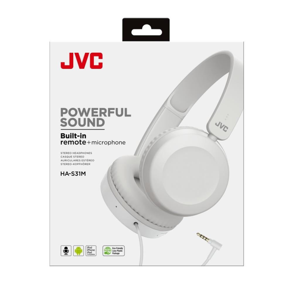 JVC - HA-S31M-W Auriculares Alámbrico Diadema Llamadas/Música Blanco