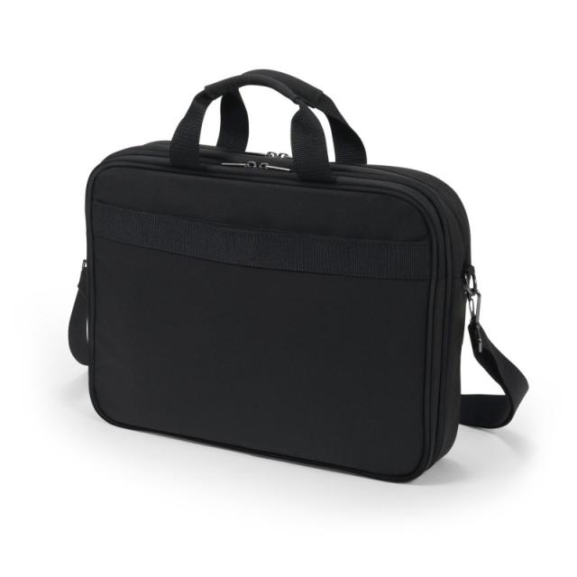 DICOTA - Eco Top Traveller BASE 35,8 cm (14.1") Maletín Toploader Negro