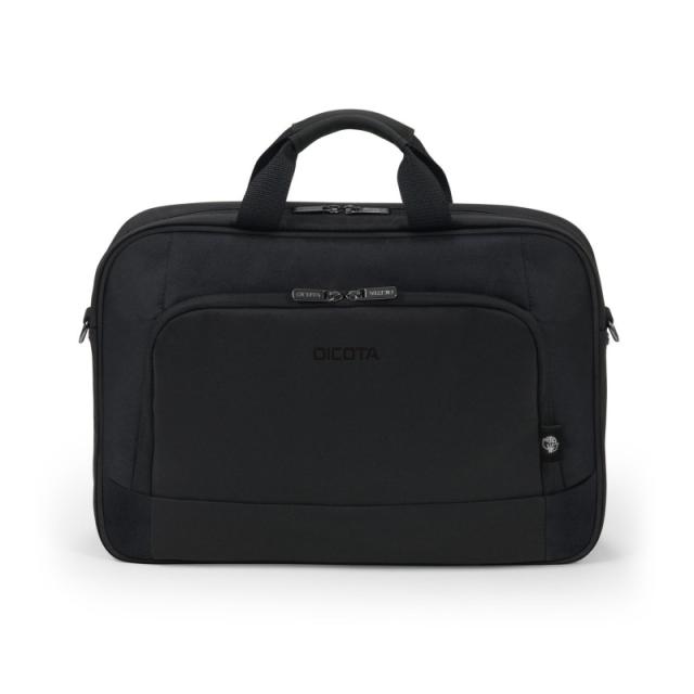 DICOTA - Eco Top Traveller BASE 39,6 cm (15.6") Maletín Toploader Negro
