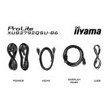 iiyama - ProLite XUB2792QSU-B6 pantalla para PC 68,6 cm (27") 2560 x 1440 Pixeles Quad HD LED Negro