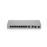 Zyxel - XGS1010-12-ZZ0102F switch No administrado Gigabit Ethernet (10/100/1000) Gris