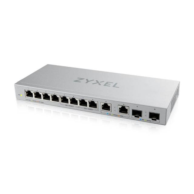 Zyxel - XGS1010-12-ZZ0102F switch No administrado Gigabit Ethernet (10/100/1000) Gris