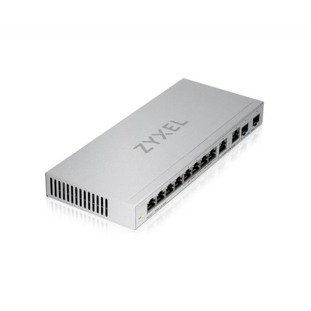 Zyxel - XGS1010-12-ZZ0102F switch No administrado Gigabit Ethernet (10/100/1000) Gris