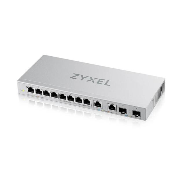 Zyxel - XGS1010-12-ZZ0102F switch No administrado Gigabit Ethernet (10/100/1000) Gris