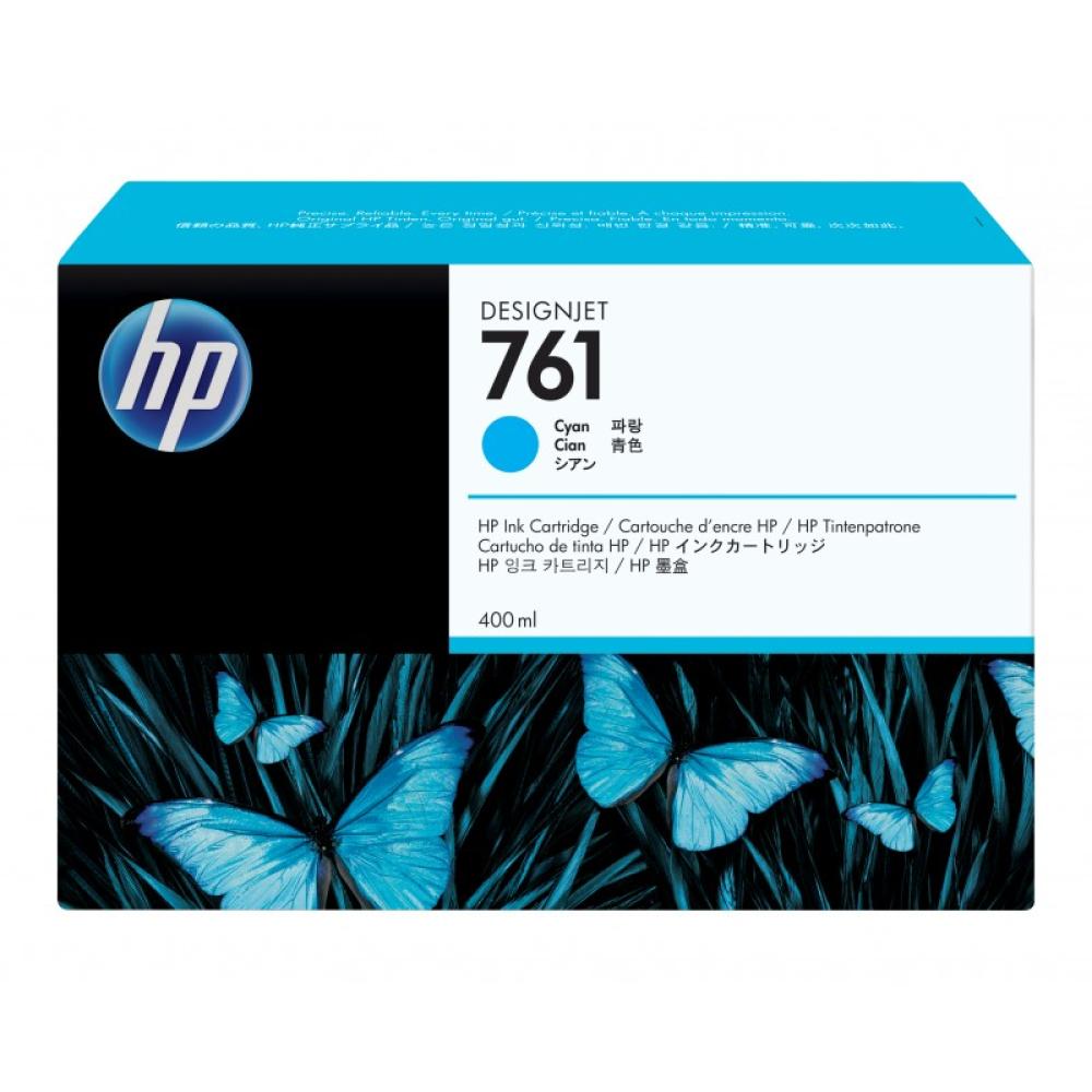 HP - Cartucho de tinta DesignJet 761 cian de 400 ml