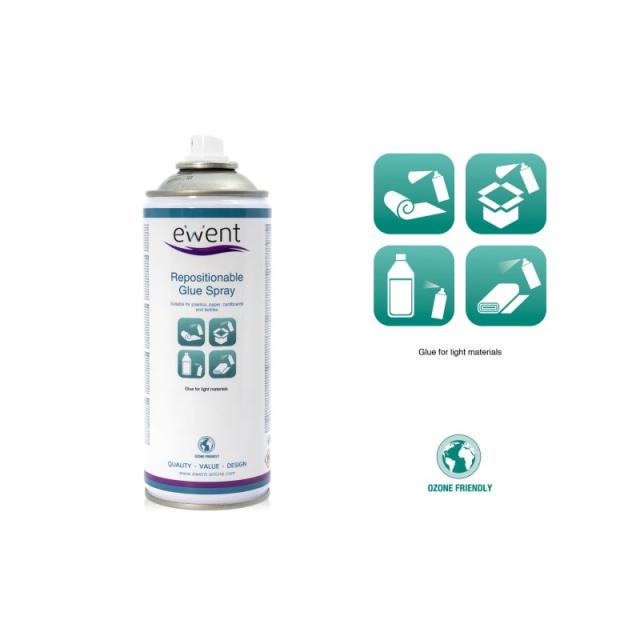 Ewent - Spray de pegamento reposicionable