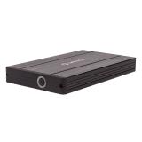 UNYKAch - 25201 Caja de disco duro (HDD) Negro 2.5"