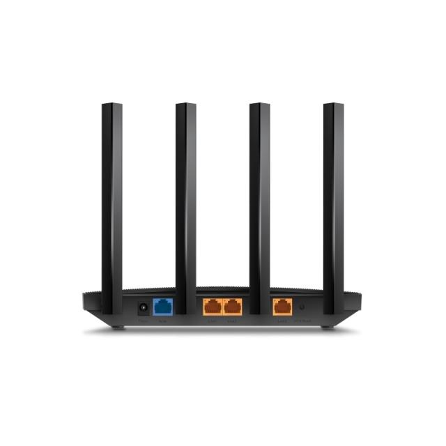 TP-Link - Archer AX12 router inalámbrico Ethernet rápido Doble banda (2,4 GHz / 5 GHz) Negro