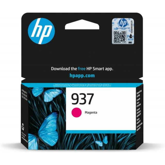 HP - Cartucho de Tinta Original 937 magenta