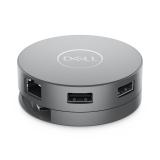 DELL - Adaptador de viaje USB-C 7 en 1 Pro - DA310