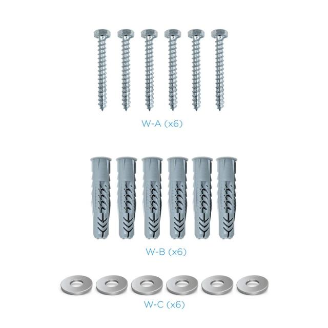 TooQ - Píxel Soporte de Pared para Pantallas Interactivas Regulable 70"-90"