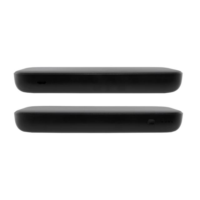 CoolBox - POWERBANK QI INALAMBRICO/USB-A/USB-C/MICROUSB/LIGHTING 10.000MAH NEGRO