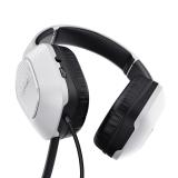 Trust - GXT 415PS ZIROX Auriculares Alámbrico Diadema Juego Negro, Blanco