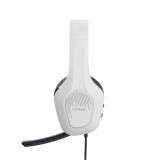 Trust - GXT 415PS ZIROX Auriculares Alámbrico Diadema Juego Negro, Blanco