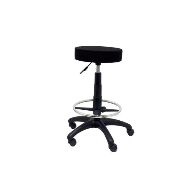 PIQUERAS Y CRESPO - Tolosa Asiento acolchado Negro Tela, Espuma, Poliuretano Poliamida Rueda de reenvio 1 pieza(s)