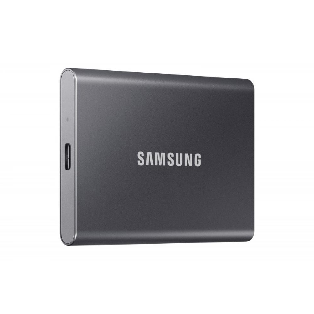 Samsung - Portable SSD T7 2 TB USB Tipo C 3.2 Gen 2 (3.1 Gen 2) Gris