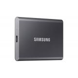 Samsung - Portable SSD T7 2 TB USB Tipo C 3.2 Gen 2 (3.1 Gen 2) Gris