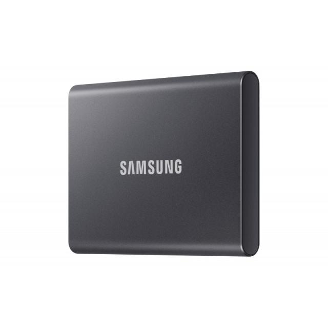 Samsung - Portable SSD T7 2 TB USB Tipo C 3.2 Gen 2 (3.1 Gen 2) Gris