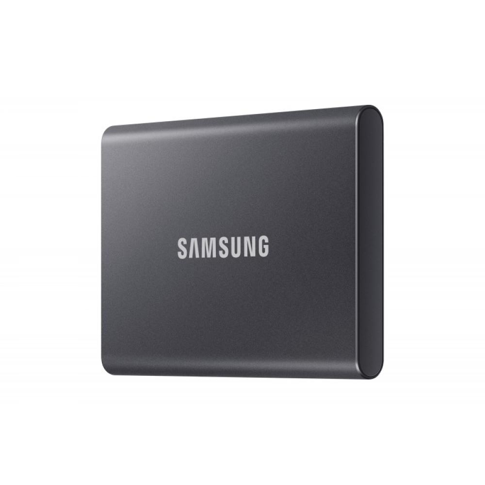 Samsung - Portable SSD T7 2 TB USB Tipo C 3.2 Gen 2 (3.1 Gen 2) Gris