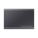 Samsung - Portable SSD T7 2 TB USB Tipo C 3.2 Gen 2 (3.1 Gen 2) Gris