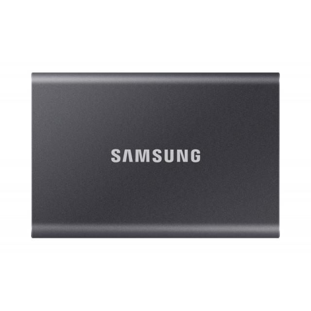 Samsung - Portable SSD T7 2 TB USB Tipo C 3.2 Gen 2 (3.1 Gen 2) Gris