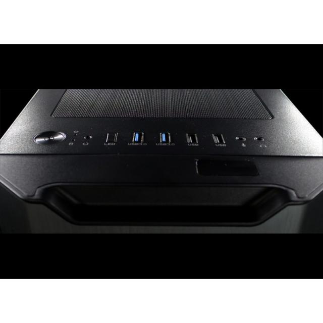 Droxio - BAGGER carcasa de ordenador Torre Negro