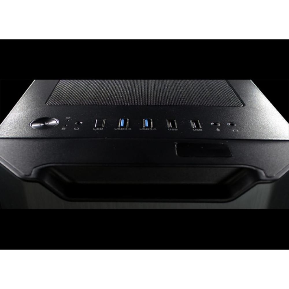 Droxio - BAGGER carcasa de ordenador Torre Negro