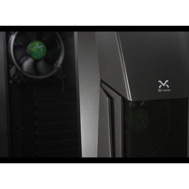 Droxio - BURNER carcasa de ordenador Torre Negro