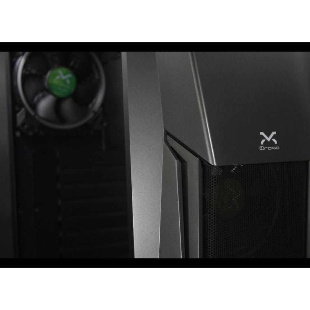 Droxio - BURNER carcasa de ordenador Torre Negro